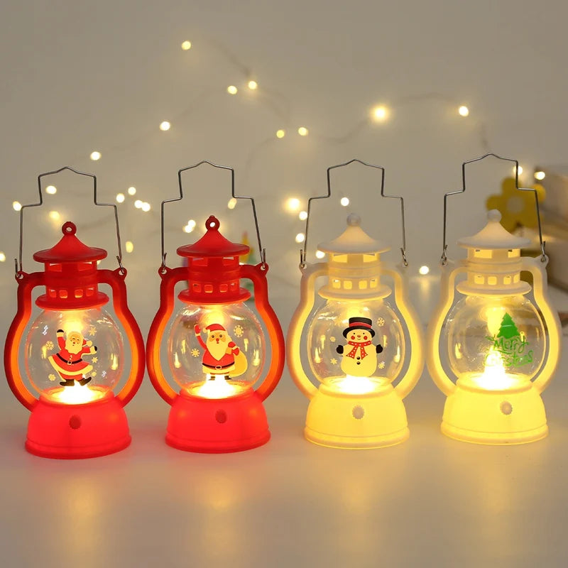 Christmas Festoon Led Light Santa Claus Merry Christmas Decorations For Home 2024 Xmas Ornament Navidad Noel Gifts New Year 2025
