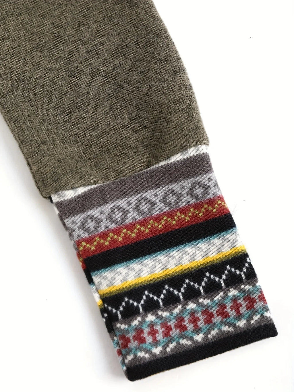 European and American explosions fashion women's ethnic style geometric stripe stitching hooded knitted long-sleeved tight dress