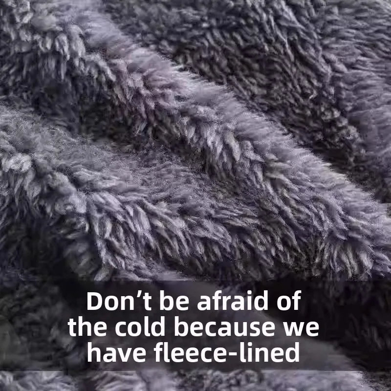 Winter Hats Knit Cap Men Women Velvet Hat Coral Fleece Scarf Outdoor Riding Hat Warm Thickening Plus Neck Mask Protect Cap