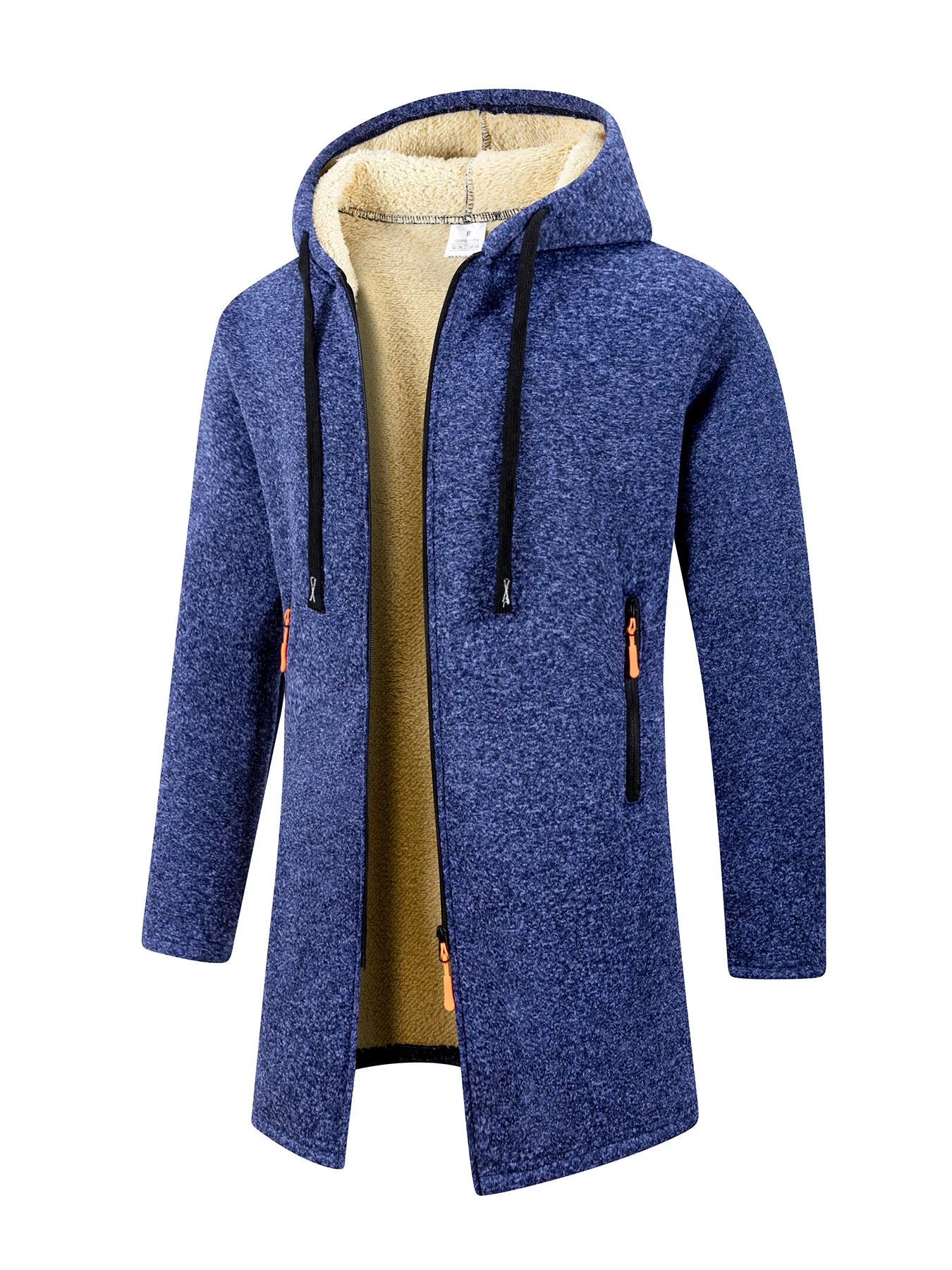 Men's Sweaters Coat Winter New Hot Warm Zipper Medium Long Cardigan Sweater Man Casual Knitwear Thicken Sweatercoat mens clothes
