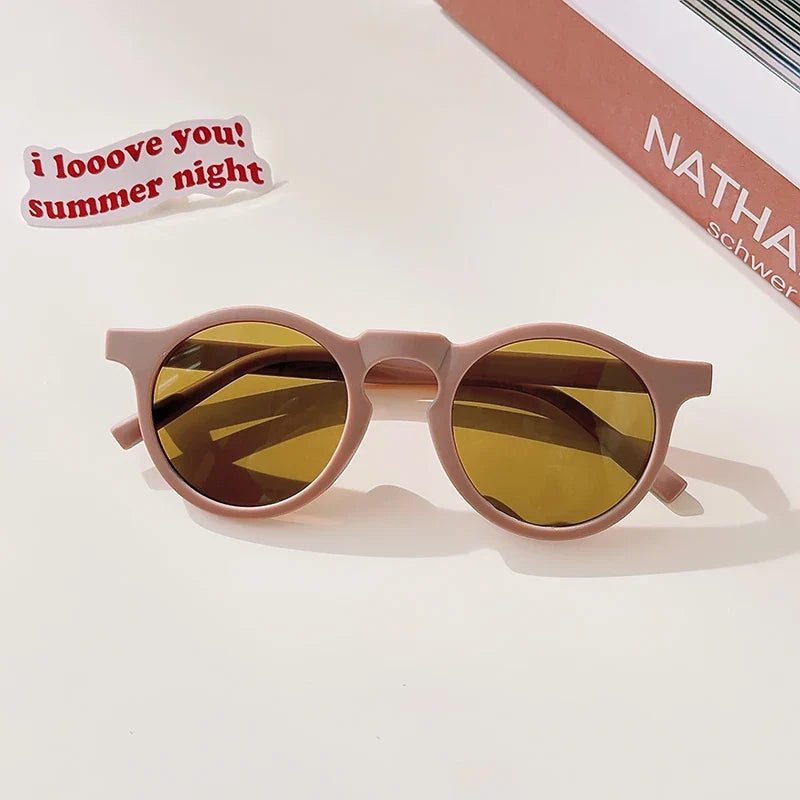 Colored "Checkered" sunglasses