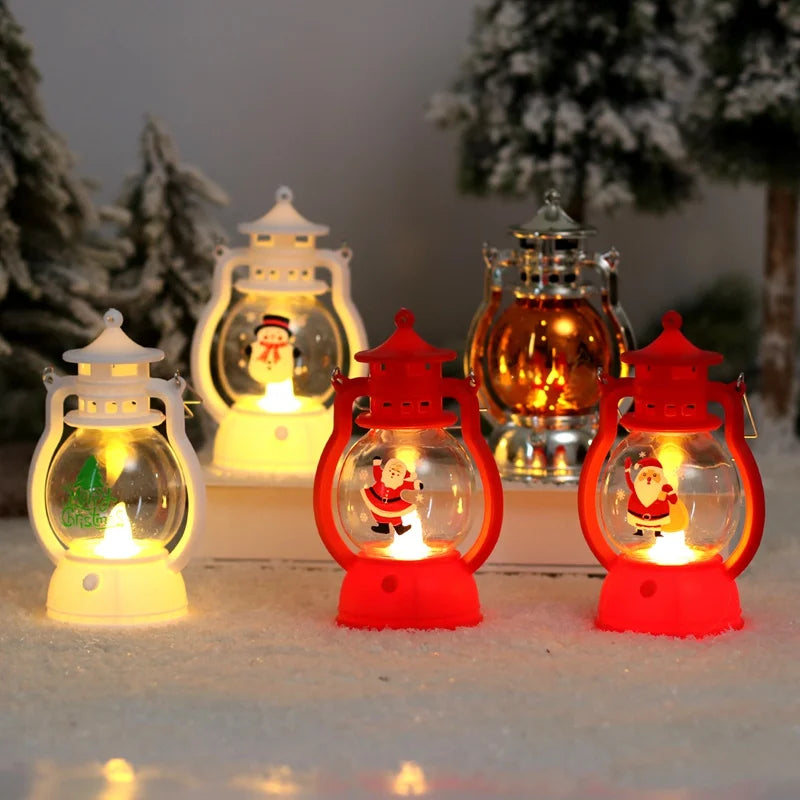 Christmas Festoon Led Light Santa Claus Merry Christmas Decorations For Home 2024 Xmas Ornament Navidad Noel Gifts New Year 2025