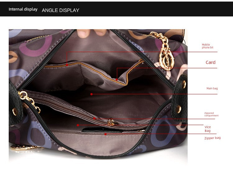 Travel Middle-Aged and Elderly Easiest for Match Oxford Women's Bag