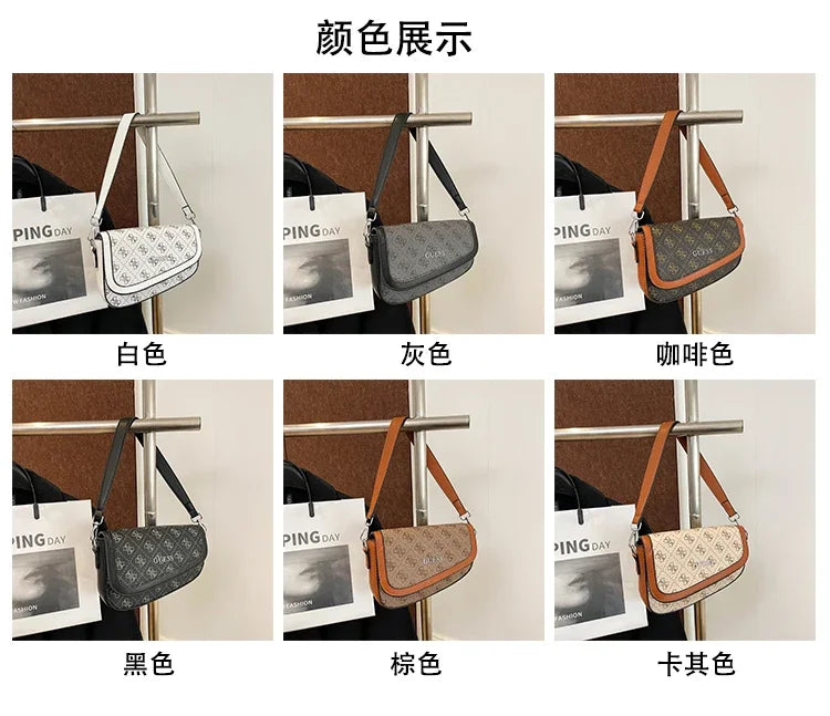 Premium Vintage Style Crossbody Bag - High-End Women's Handbag With Parisian Chic Design & Timeless Leather Craftsmanship