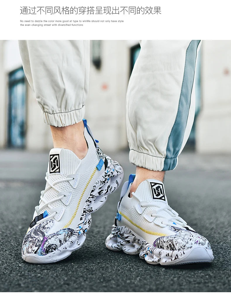 Shoes men Sneakers Male casual Mens Shoes tenis Luxury shoes Trainer Race Breathable Shoes fashion loafers running Shoes for men