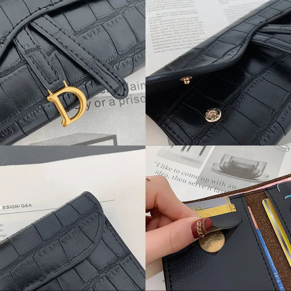 Women's Wallet Luxury Wallet Purse Letter Wallet Multi-Card Card Holder Small Wallet Coin Purse Clutch Bag Fashion