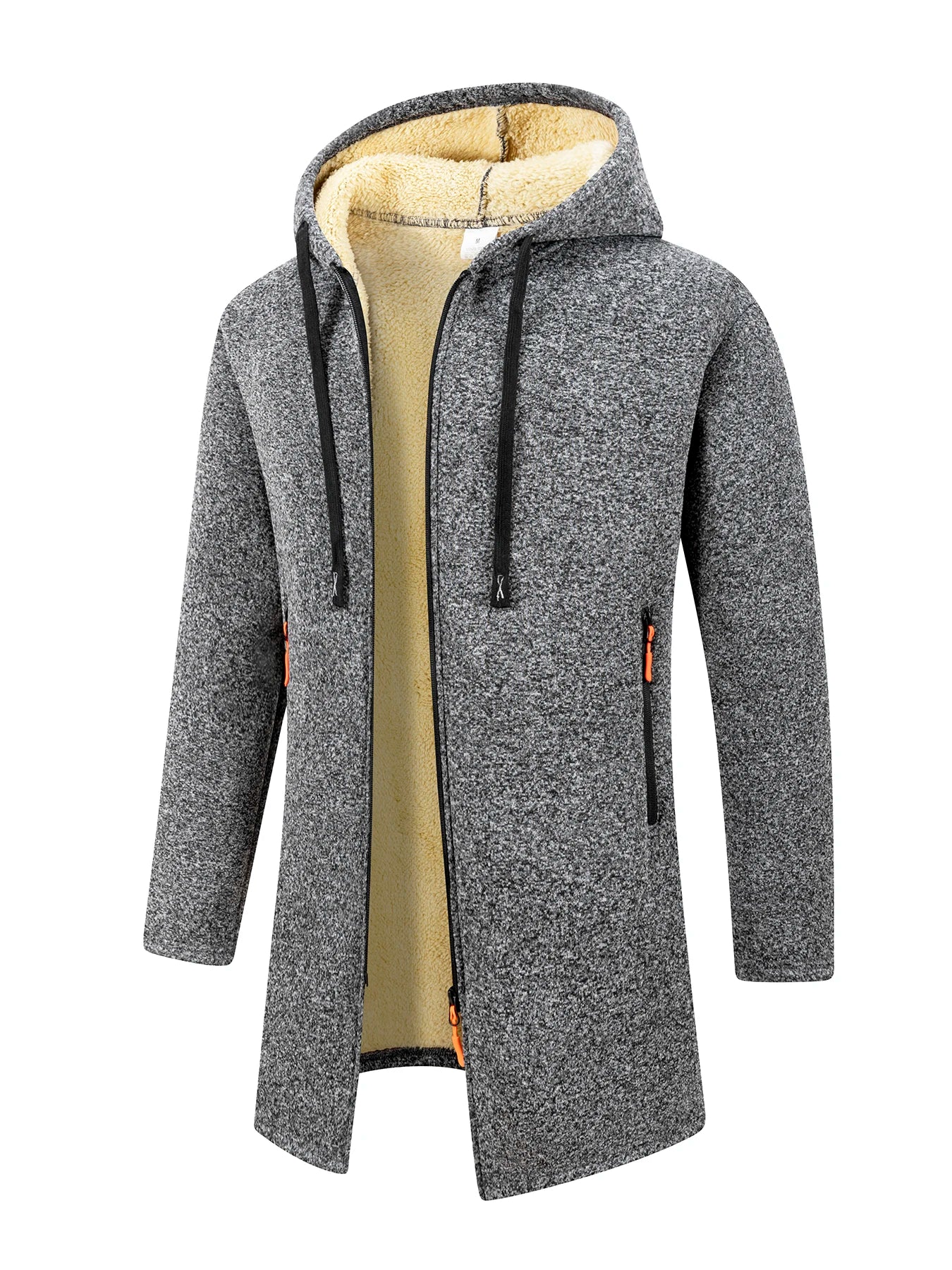 Men's Sweaters Coat Winter New Hot Warm Zipper Medium Long Cardigan Sweater Man Casual Knitwear Thicken Sweatercoat mens clothes