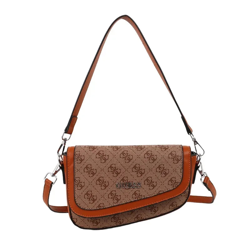 Premium Vintage Style Crossbody Bag - High-End Women's Handbag With Parisian Chic Design & Timeless Leather Craftsmanship