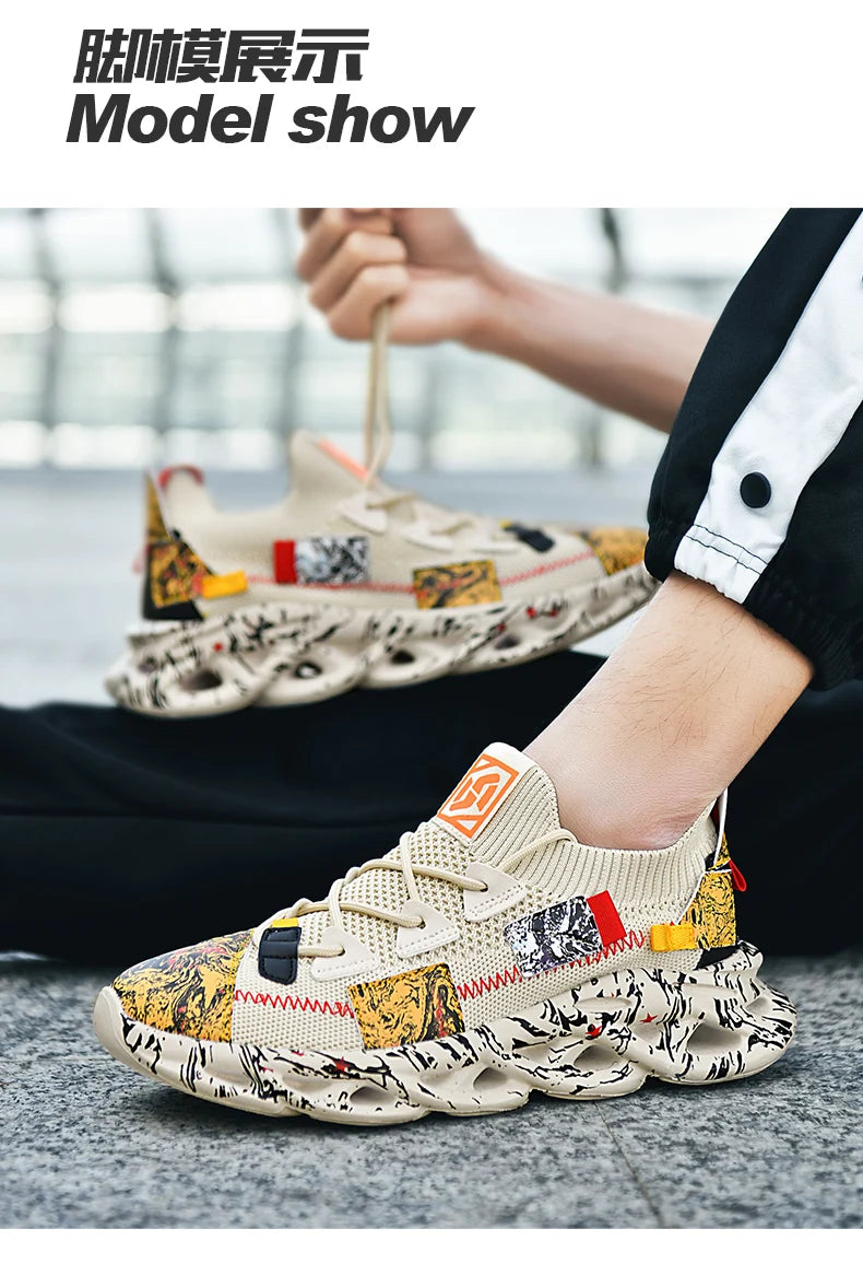 Shoes men Sneakers Male casual Mens Shoes tenis Luxury shoes Trainer Race Breathable Shoes fashion loafers running Shoes for men