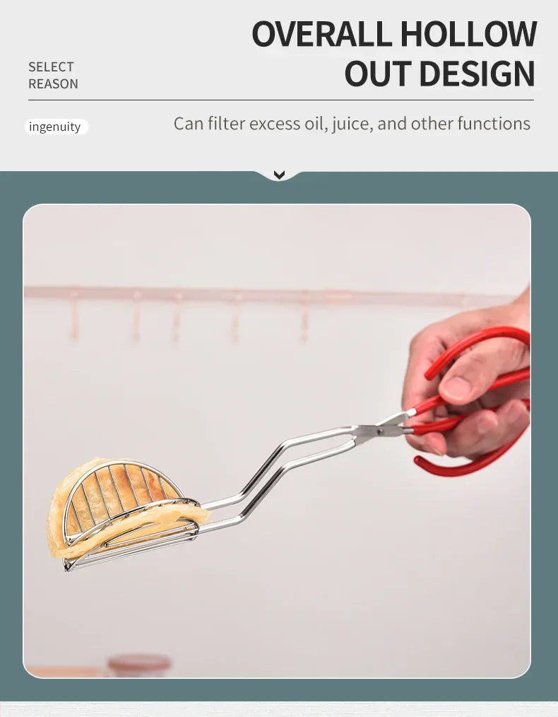 Taco Holder Shell Maker Press Tortilla Fryer Tong Plated Tortilla Press Prensa Para Tortillas Ortilla Maker Machine Tortilllera