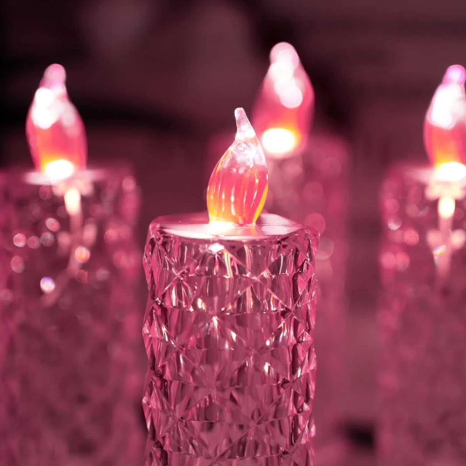 Flame-Free Led Candles Led Candles Suitable For Valentine'S Day Proposals Anniversaries Candles Birthday Weddings Accessories