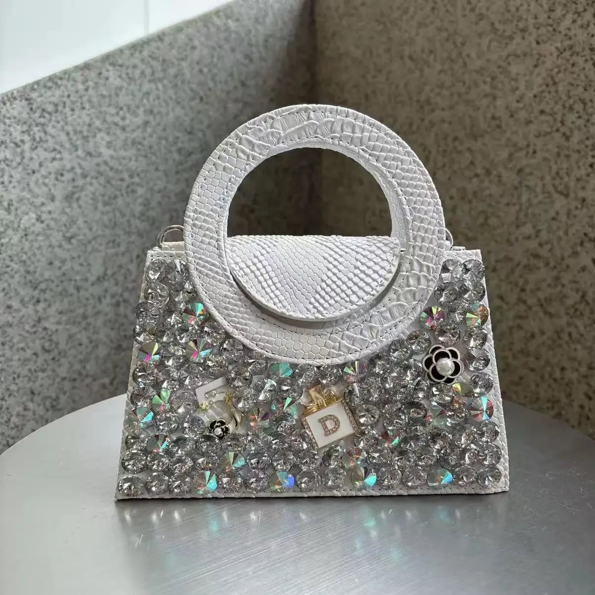 Designer Brand Сумка Женская Fashionable Rhinestone Handbag Crossbody Bags for Women