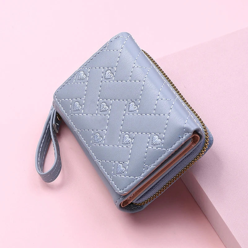 Wallets for Women Kawaii Cute Wallet Luxury Designer Lady Wallet Pink Purse Womens Wallet Small Women Leather Wallet Coin Purse