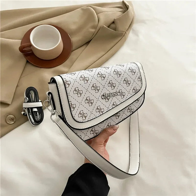 Premium Vintage Style Crossbody Bag - High-End Women's Handbag With Parisian Chic Design & Timeless Leather Craftsmanship