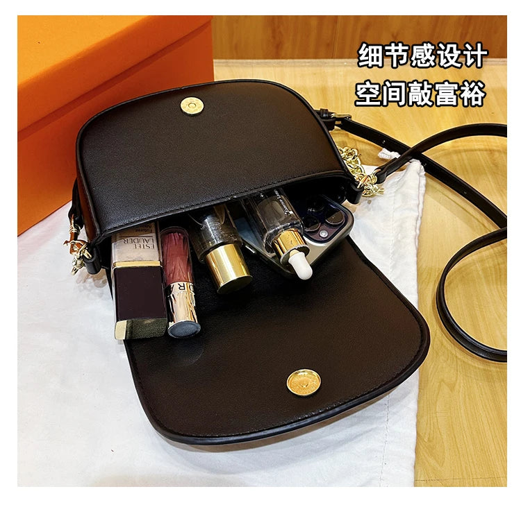 Premium Women's Crossbody Bag Genuine Leather Handbags Designer Shoulder Tote Purse Elegant Luxury Brand Stylish