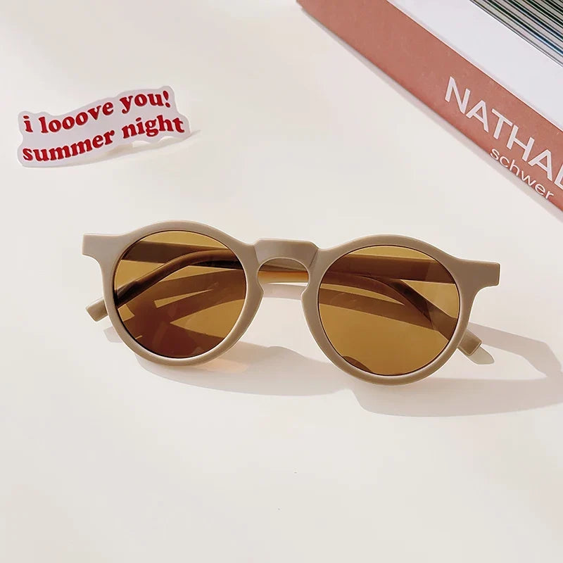 Colored "Checkered" sunglasses