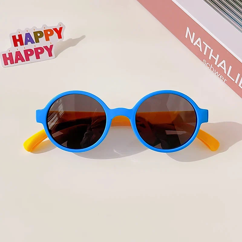 Colored "Checkered" sunglasses