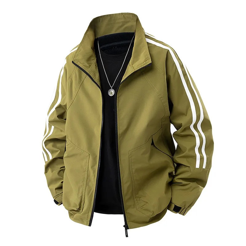 New Coat Jacket Waterproof Windproof Autumn Thin Top Fashion High Quality Versatile Korean Turn Down Collar Windbreaker Top Coat