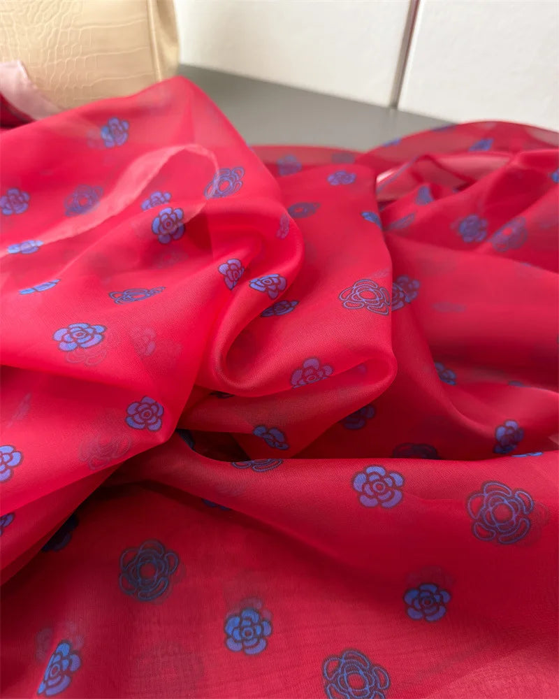 Women 2025 New Fashion Thin Scarves Lady Shawl Hijab Wrap Foulard Bandanna Muffler Travel Beach Sun Protection Scarf Headscarf