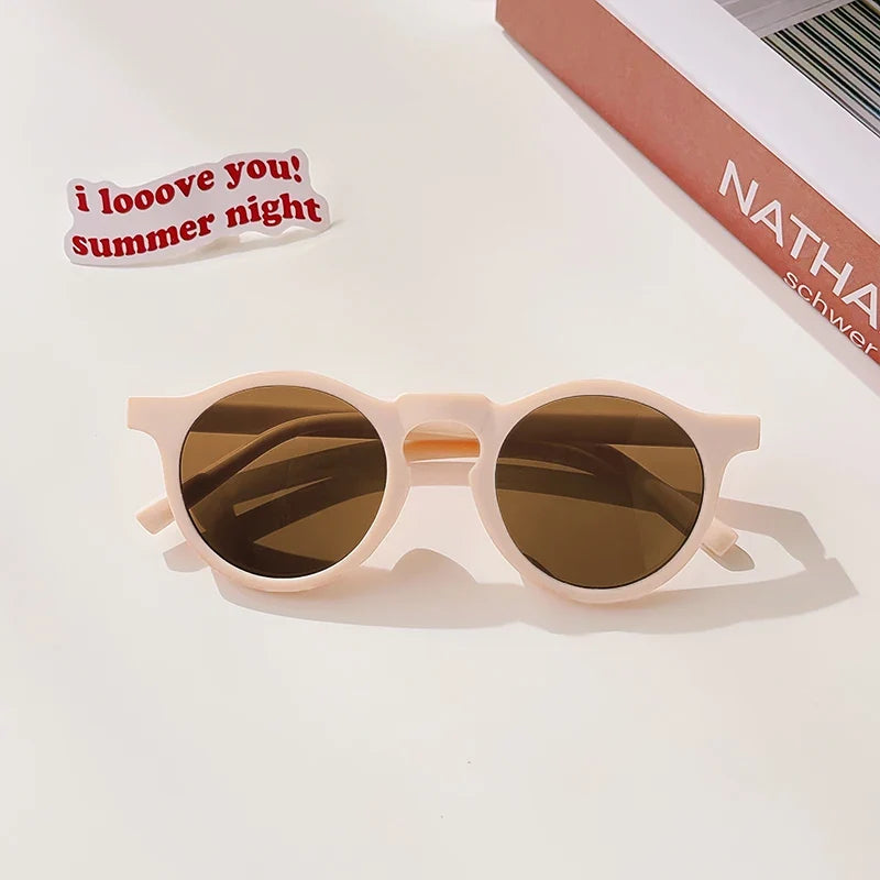 Colored "Checkered" sunglasses