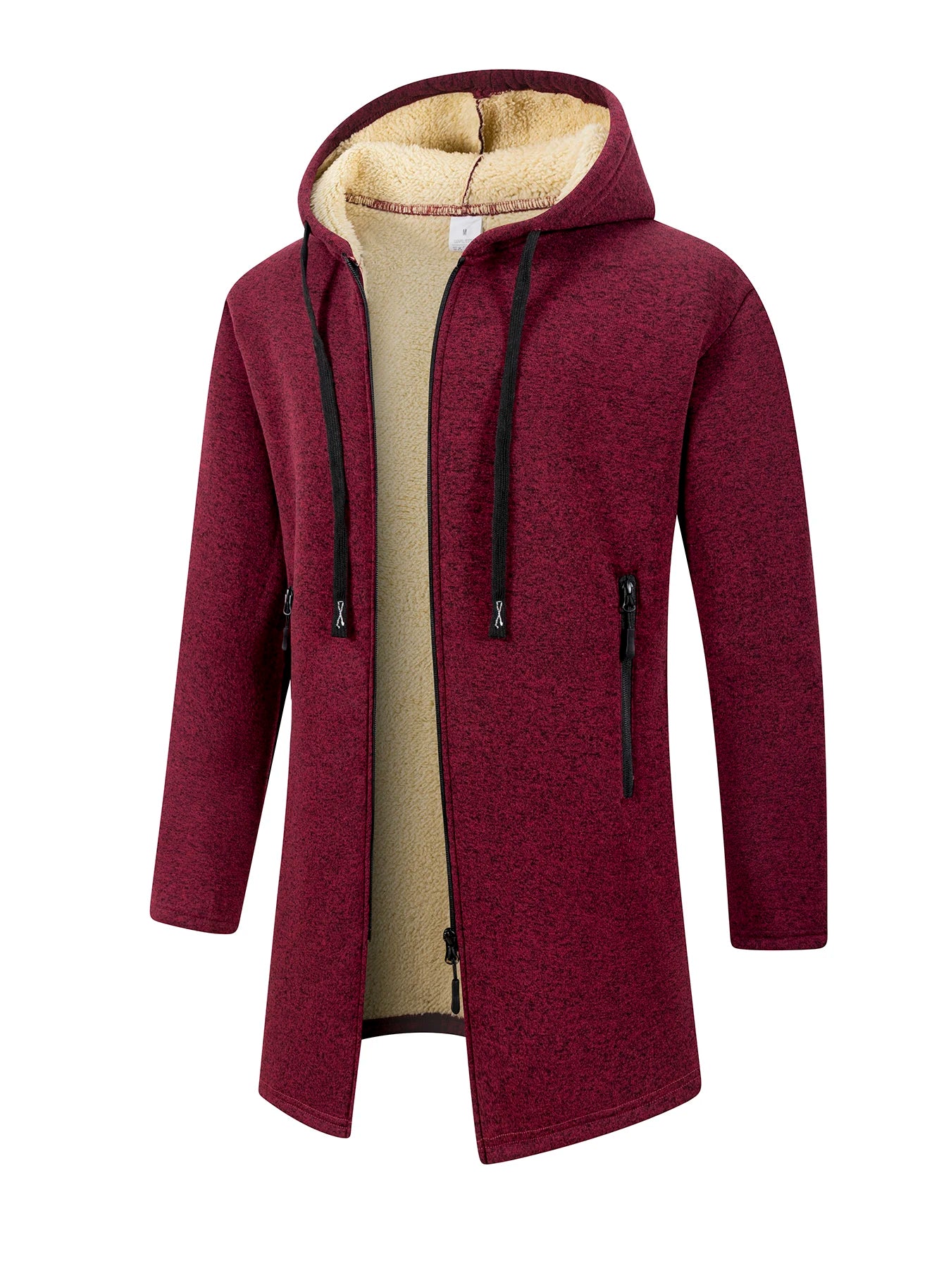 Men's Sweaters Coat Winter New Hot Warm Zipper Medium Long Cardigan Sweater Man Casual Knitwear Thicken Sweatercoat mens clothes