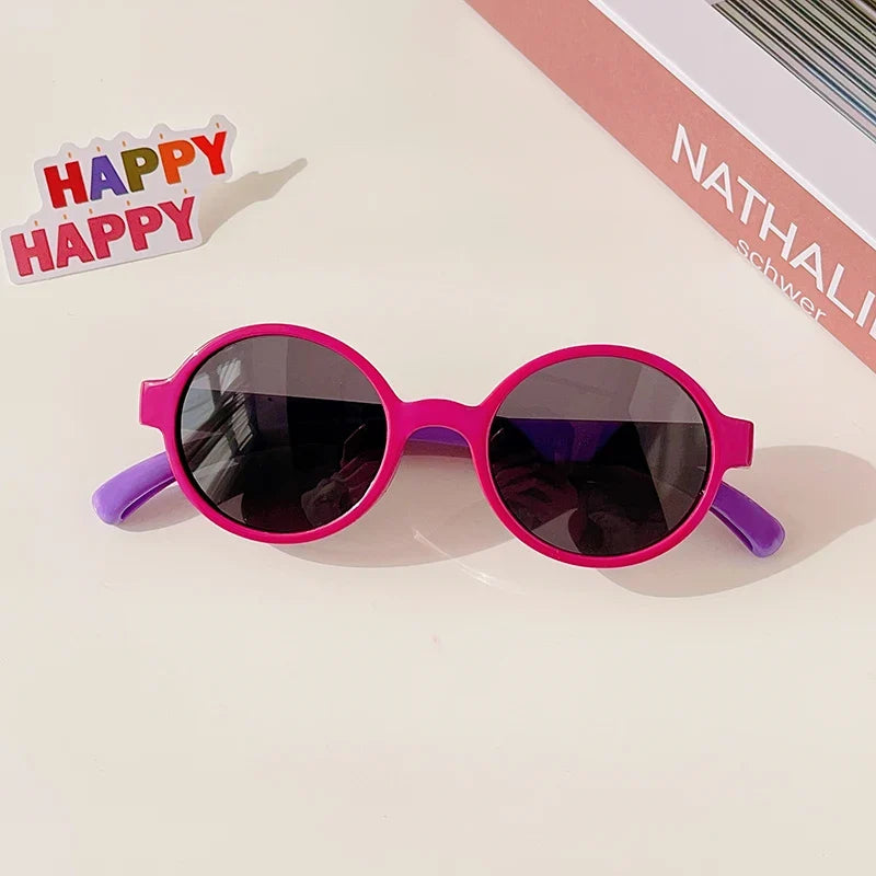 Colored "Checkered" sunglasses