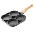 2/4-Hole Frying Pot Pan Thickened Omelet Pan Non-stick Egg Pancake Steak Pan Cooking Egg Ham Pans Breakfast Maker Cookware Pan