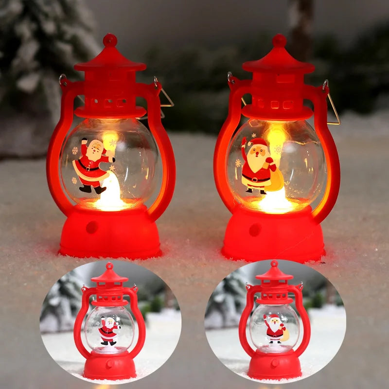 Christmas Festoon Led Light Santa Claus Merry Christmas Decorations For Home 2024 Xmas Ornament Navidad Noel Gifts New Year 2025