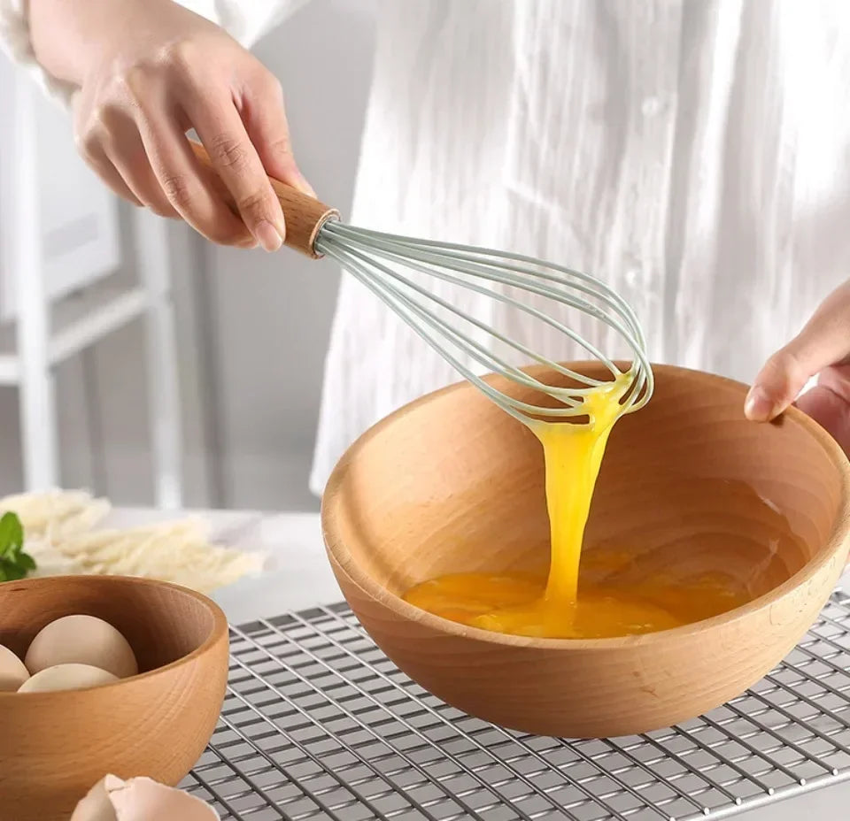 Carote Cookware Set Wooden Handle Kitchenware Silicone Kitchenware Flexible Convenient Storage Safe and Odorless Kitchenware Set