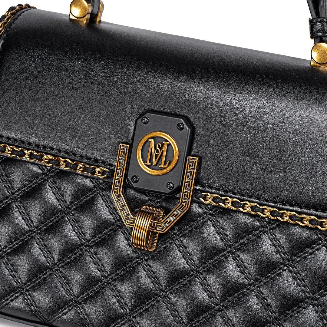 Luxury Brand Ladies Tote Bag In Genuine Leather - Women's Classic Crossbody Shoulder Bag Handbags Elegant