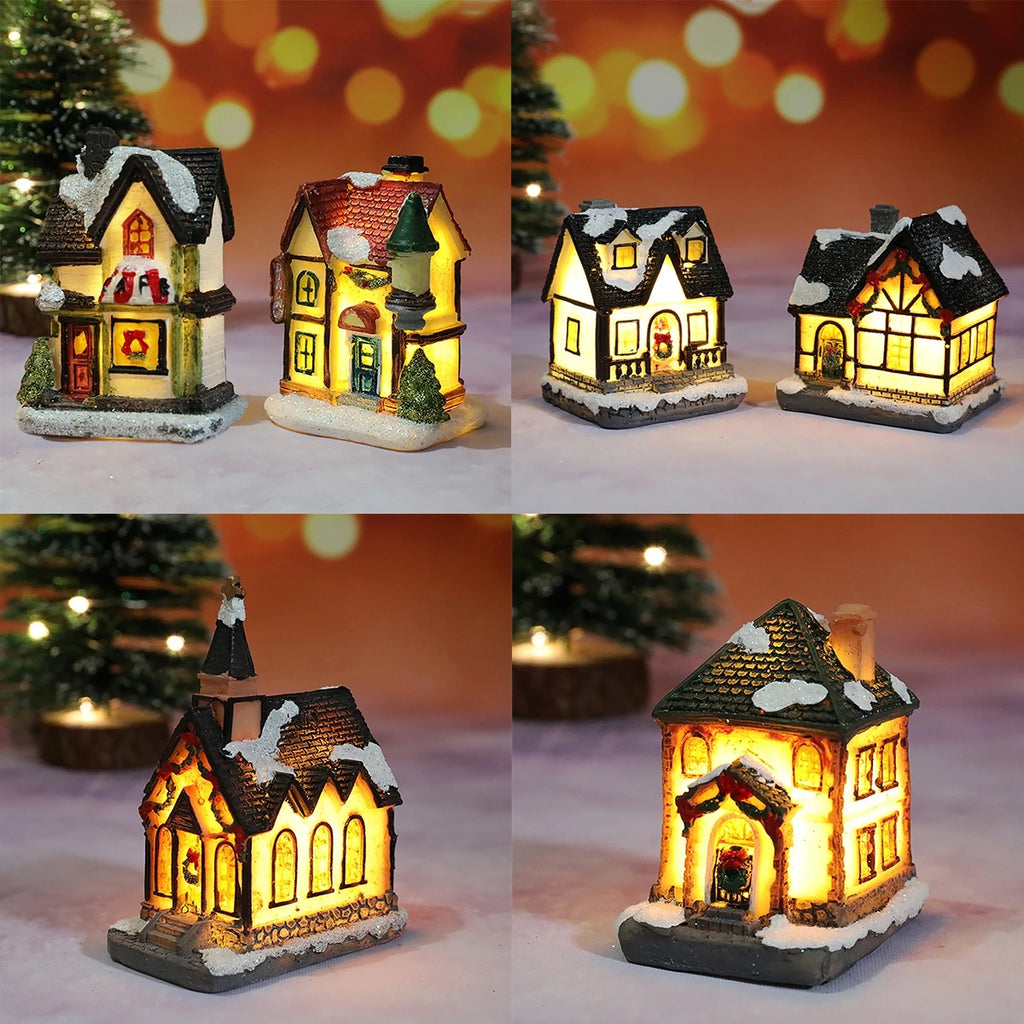 Christmas Festoon Led Light Santa Claus Merry Christmas Decorations For Home 2024 Xmas Ornament Navidad Noel Gifts New Year 2025