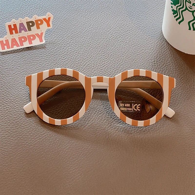Colored "Checkered" sunglasses
