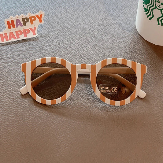 Colored "Checkered" sunglasses