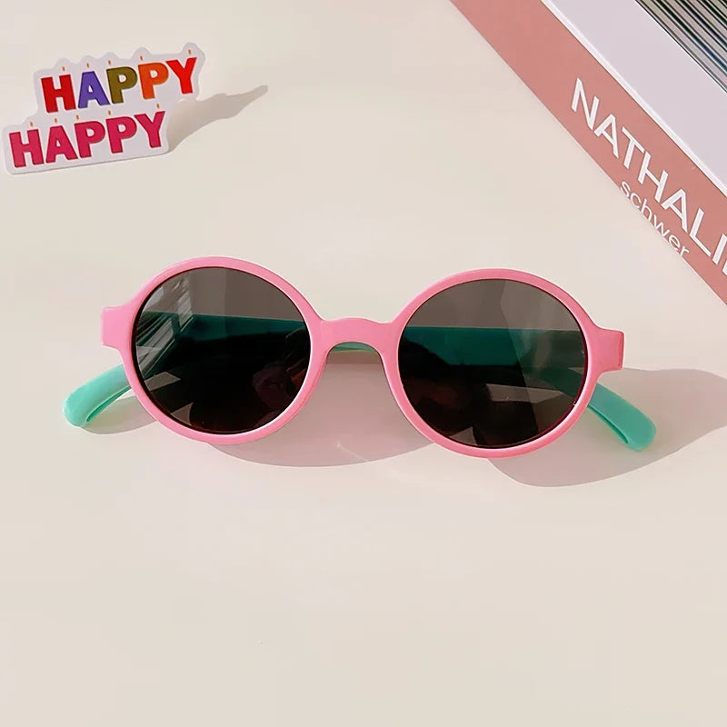 Colored "Checkered" sunglasses