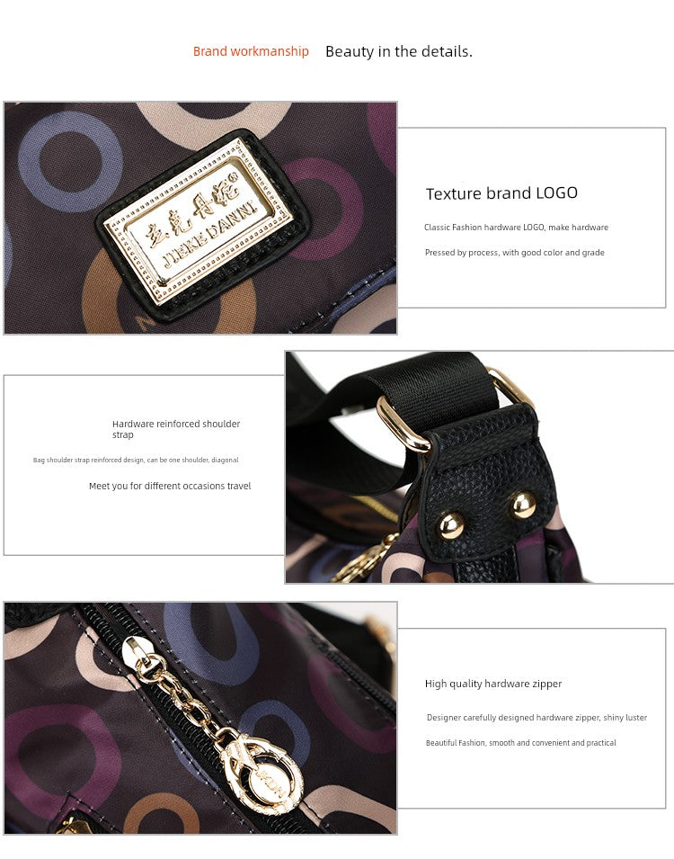 Travel Middle-Aged and Elderly Easiest for Match Oxford Women's Bag