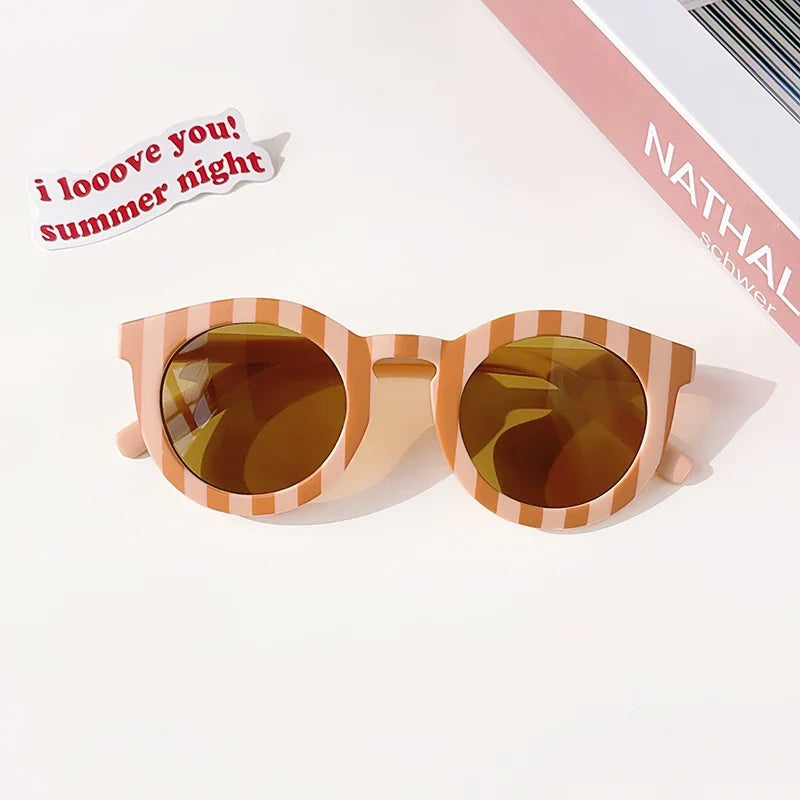 Colored "Checkered" sunglasses