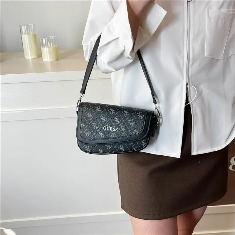 Premium Vintage Style Crossbody Bag - High-End Women's Handbag With Parisian Chic Design & Timeless Leather Craftsmanship
