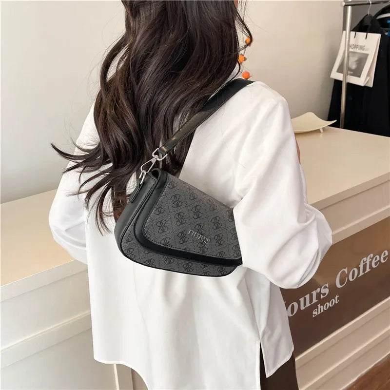 Premium Vintage Style Crossbody Bag - High-End Women's Handbag With Parisian Chic Design & Timeless Leather Craftsmanship