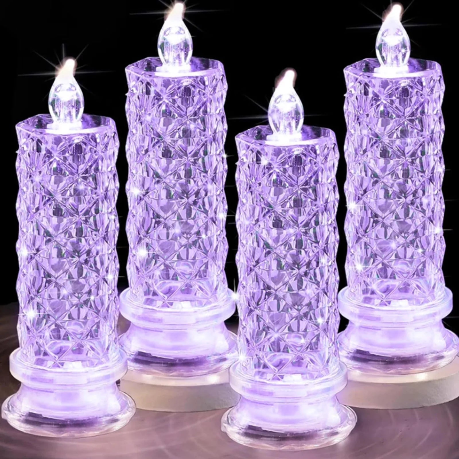 Flame-Free Led Candles Led Candles Suitable For Valentine'S Day Proposals Anniversaries Candles Birthday Weddings Accessories