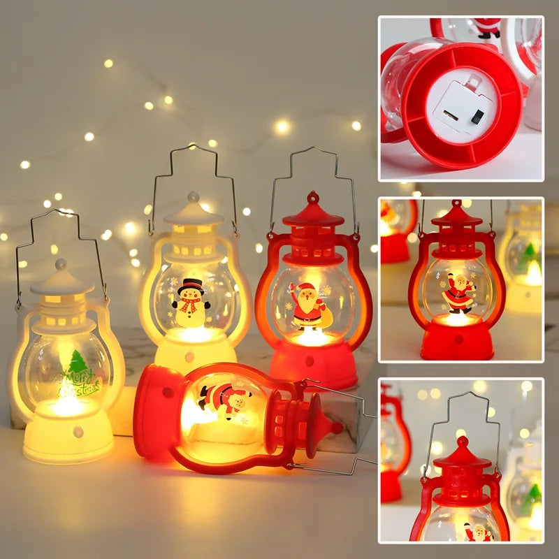 Christmas Festoon Led Light Santa Claus Merry Christmas Decorations For Home 2024 Xmas Ornament Navidad Noel Gifts New Year 2025