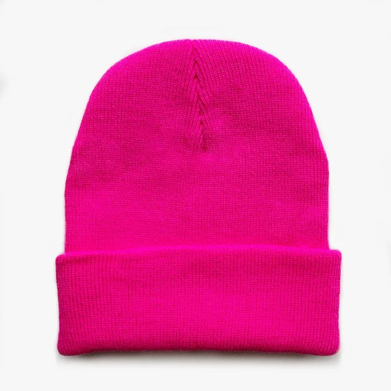 Winter Hats for Women Men Beanies Knitted Solid Cute Hat Girls Autumn Female Beanie Caps Warmer Bonnet Ladies Casual Cap