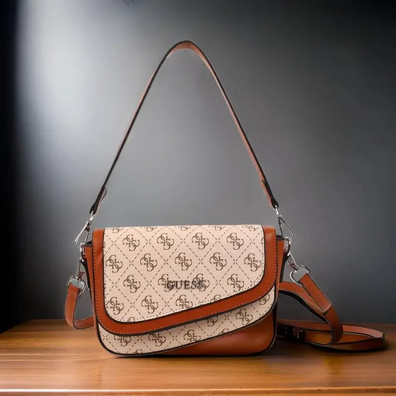 Premium Vintage Style Crossbody Bag - High-End Women's Handbag With Parisian Chic Design & Timeless Leather Craftsmanship