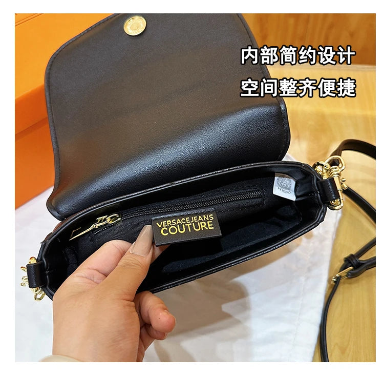 Premium Women's Crossbody Bag Genuine Leather Handbags Designer Shoulder Tote Purse Elegant Luxury Brand Stylish