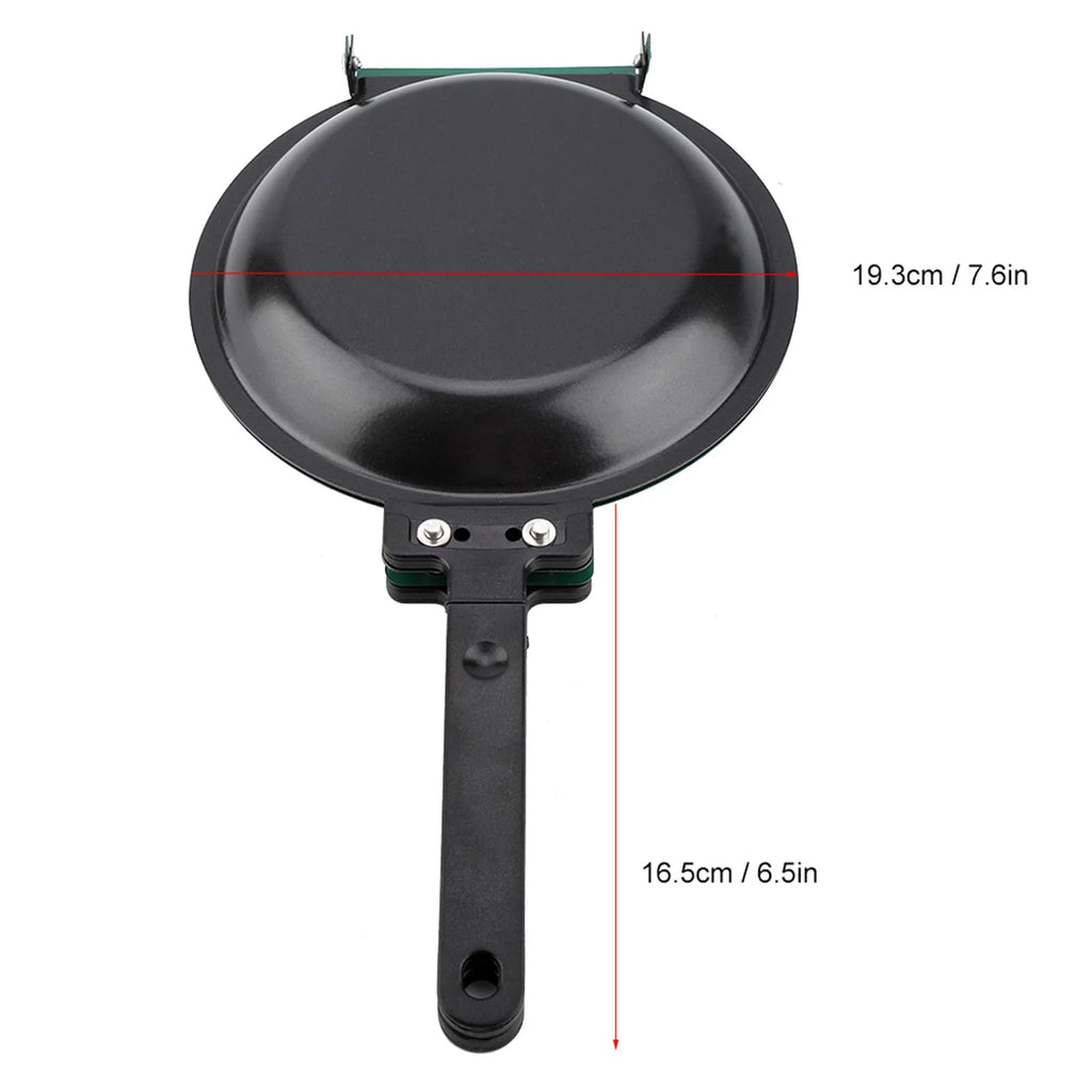 New Double Sided Pancake Pan Frying Pot Cookware for Kitchen Omelet Steak Ham Pans Kitchen Gas Stove Utensils Cooking Pot ﻿