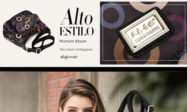 Travel Middle-Aged and Elderly Easiest for Match Oxford Women's Bag