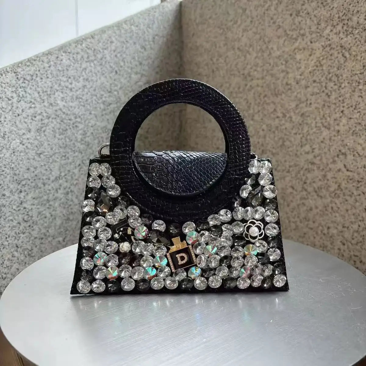 Designer Brand Сумка Женская Fashionable Rhinestone Handbag Crossbody Bags for Women