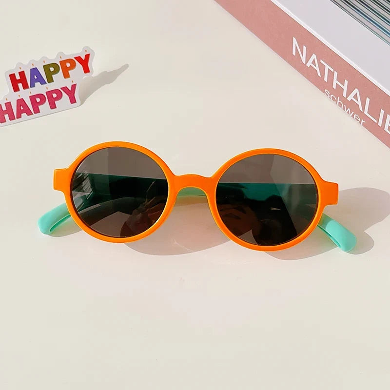 Colored "Checkered" sunglasses