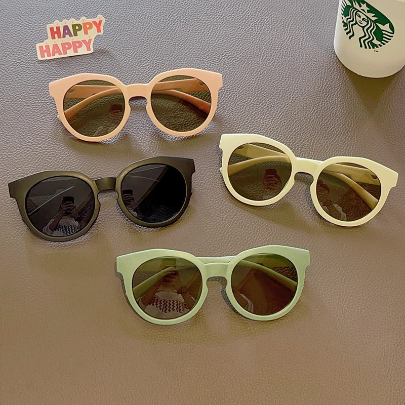 Colored "Checkered" sunglasses