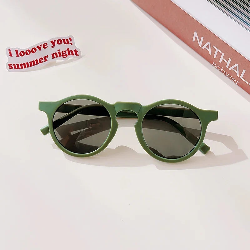 Colored "Checkered" sunglasses