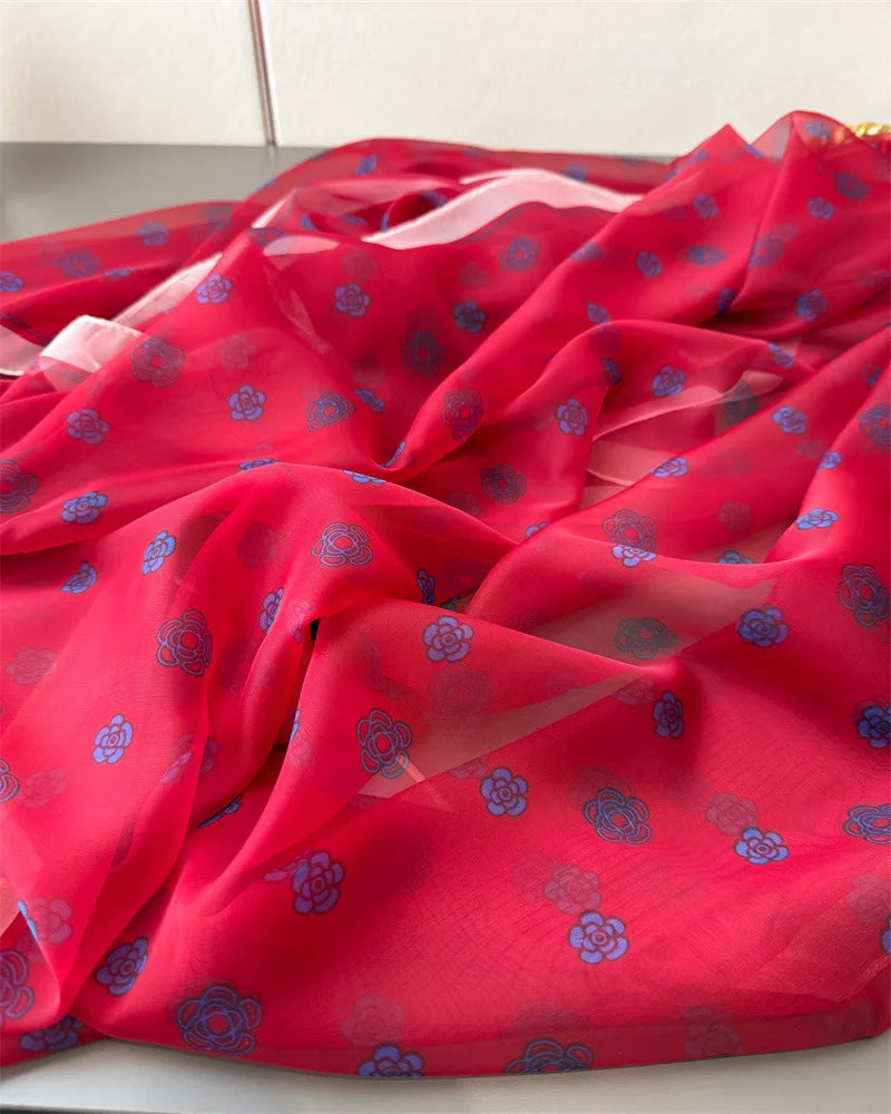 Women 2025 New Fashion Thin Scarves Lady Shawl Hijab Wrap Foulard Bandanna Muffler Travel Beach Sun Protection Scarf Headscarf